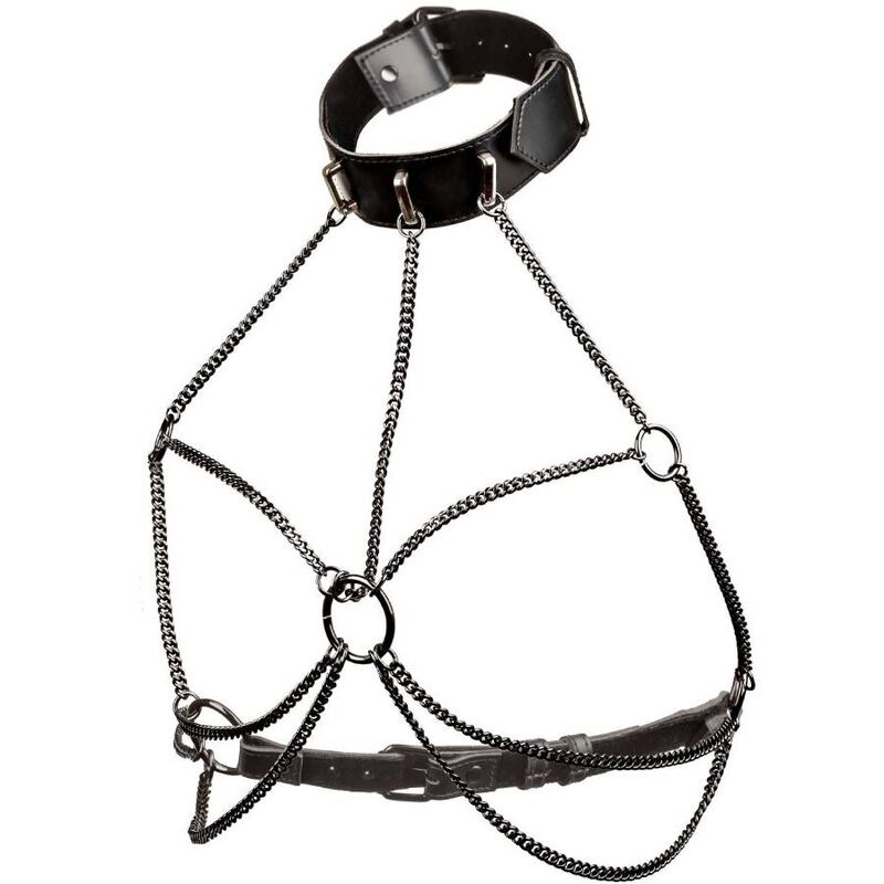 Calexotics - euphoria multi chain collar harness 3
