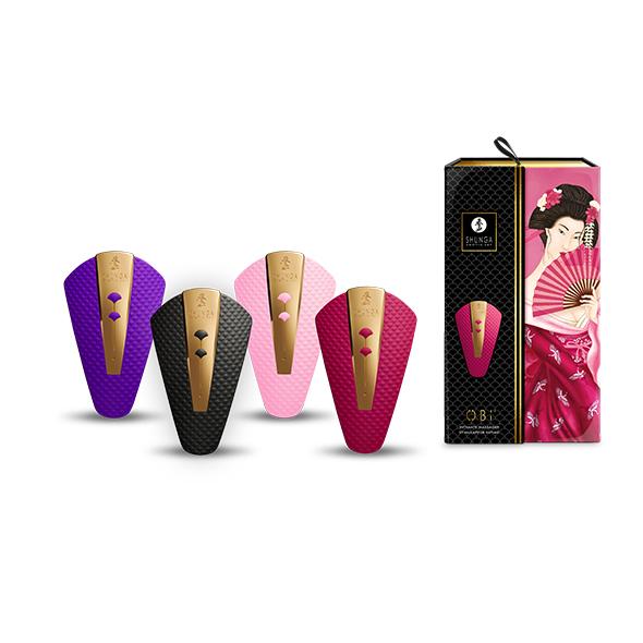 Shunga - Obi Intimate Massager Light Pink 13