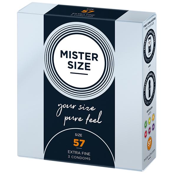 Mister.Size - 57 Mm Condoms 3 Pcs