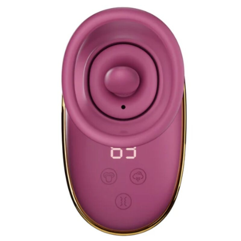 She.e.o - automatic clitoral stimulating pump with licking effect (purple) 2