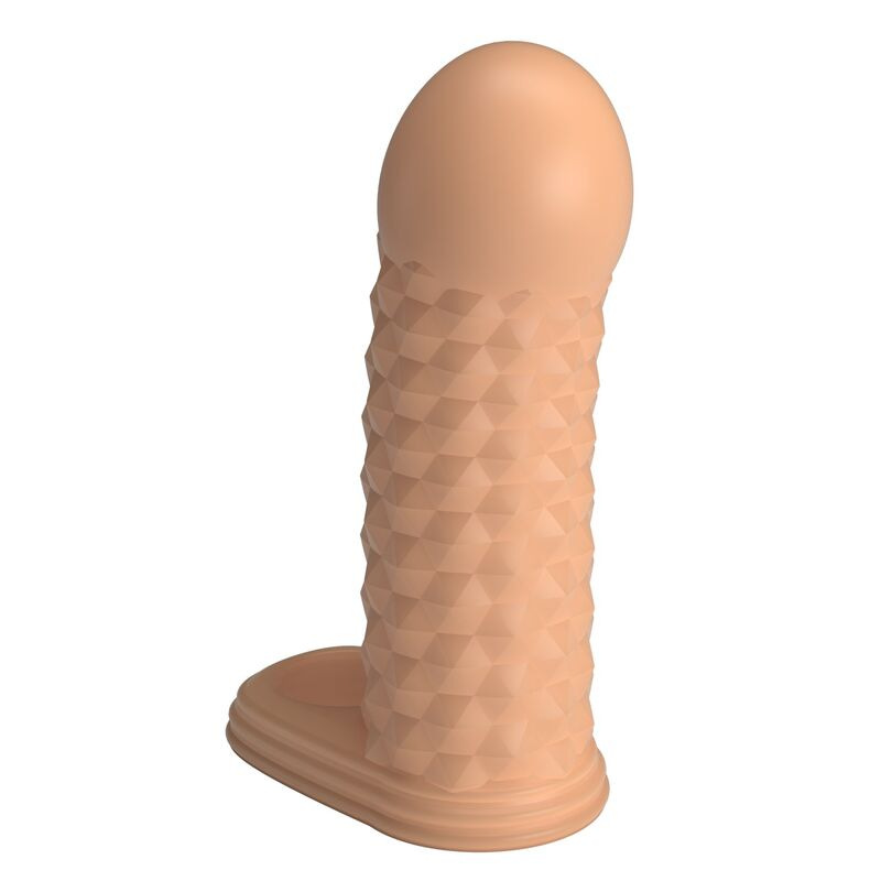 Pretty love - wolfram penis extension sleeve 11.5 cm Ø 3.8 cm natural 2