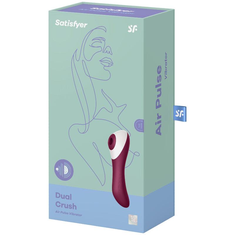Satisfyer Dual Crush Stimulator & Vibrator - Stimulátor Klitorisu