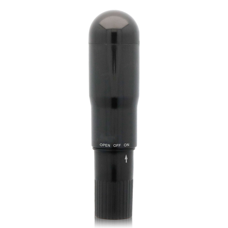 Glossy - pocket vibrator black 1