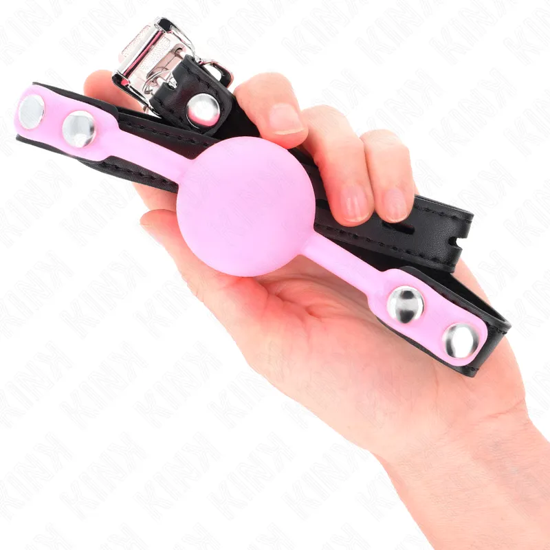 Kink - Luminous Silicone Ball 4 Cm Gag 60 X 2 Cm 3
