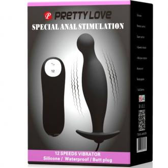 Pretty Love Bottom - Silicone Anal Plug Extra Stimulation 12