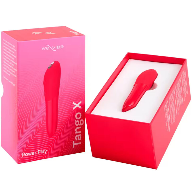 We-vibe - tango x rechargeable bullet vibrator cherry red 9