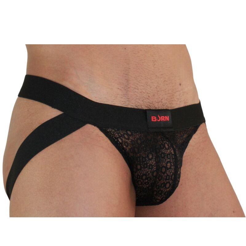 Burn - 005 Jock Lingerie Black M