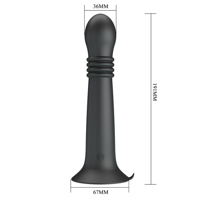 Pretty love - stella usb rechargeable rotating and thrusting massager 4