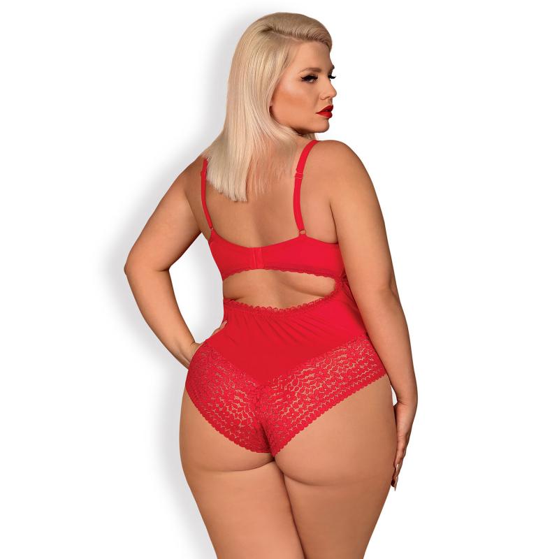 Obsessive - Jolierose Teddy Red Xxl 3