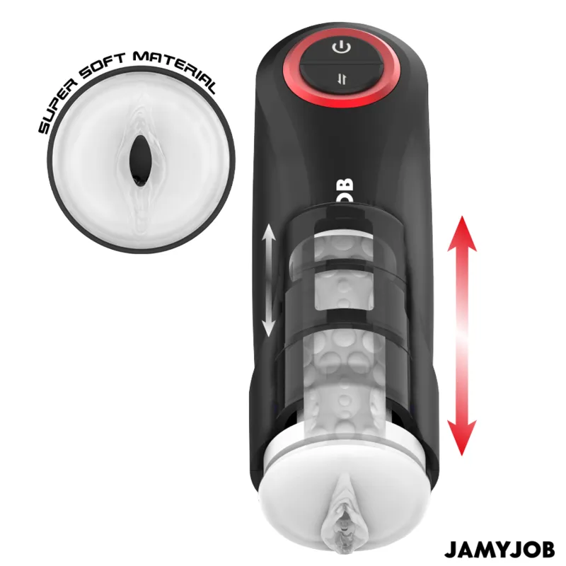 Jamyjob - gravity automatic vagina masturbator 5 suction modes 1