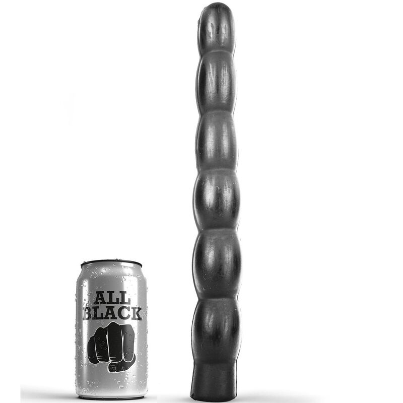 All black - anal dildo 32 cm