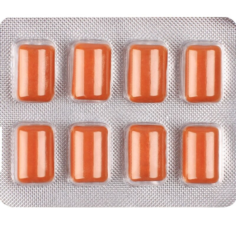 Wug solar - functional vitamin & zinc tropical fruits flavour gum blister 8 pcs 2