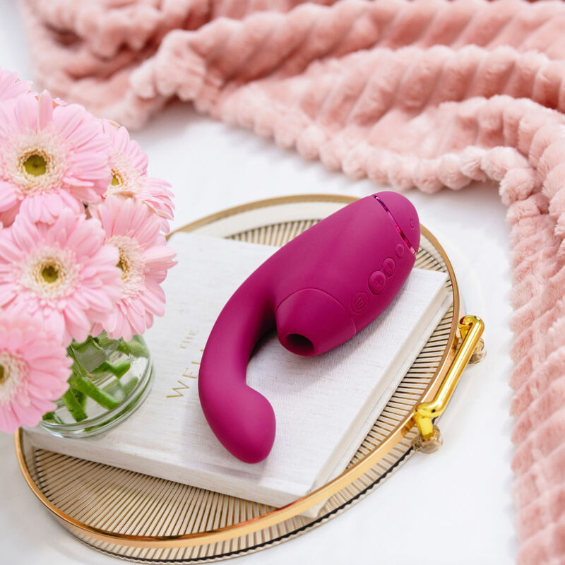 Womanizer - duo next dual clitoral & g-spot stimulator dusky pink 14