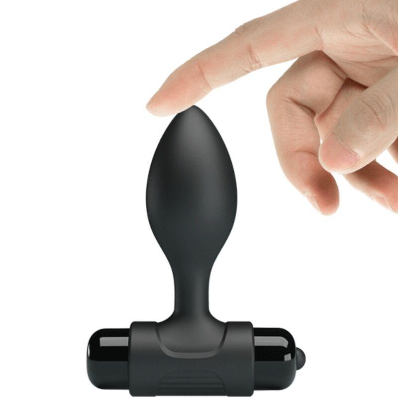 Pretty love - vibra butt 10 vibrations anal plug black 3