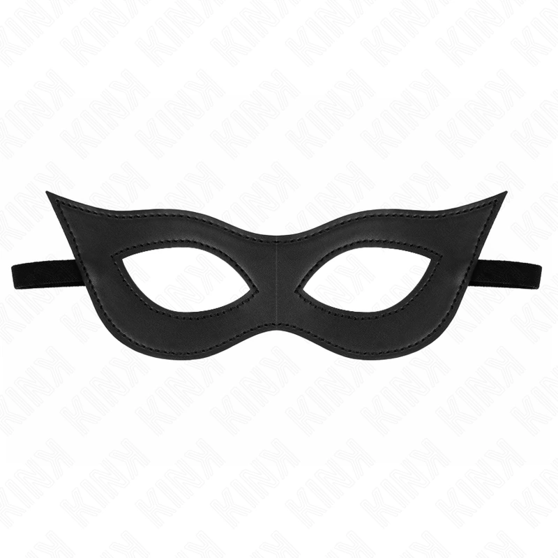 Kink - leatherette mask model 2 23 x 7.5 cm 3
