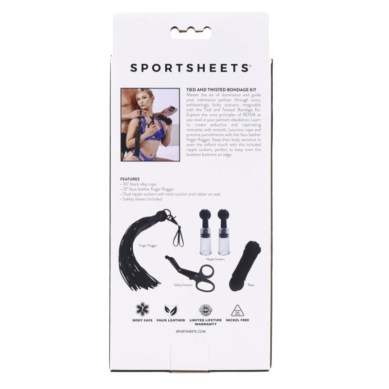 Sportsheets - Tied And Twisted Bondage Kit