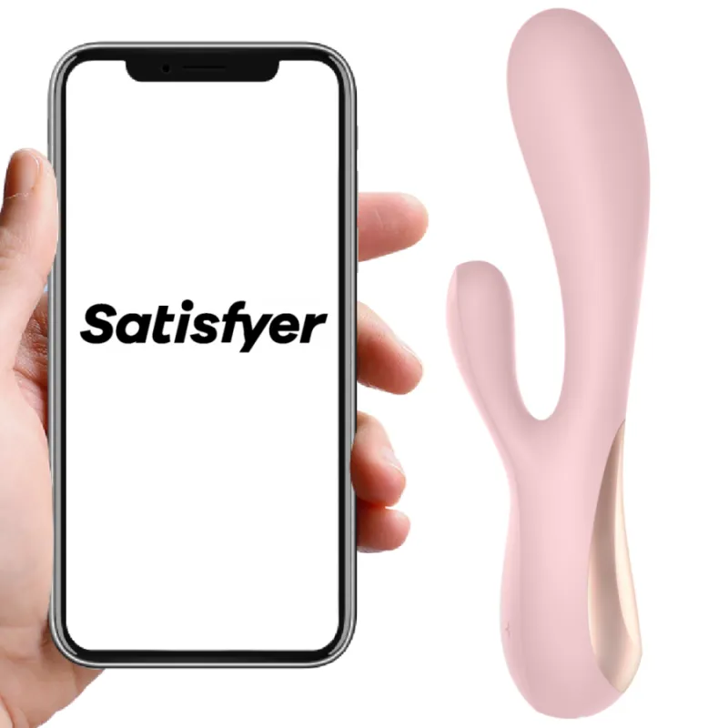 Satisfyer Mono Flex Pink With App - Vibrátor