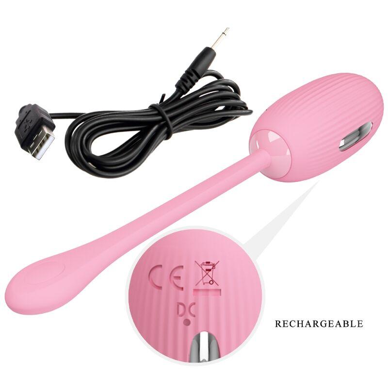 Pretty Love - Doreen Pink Rechargeable Vibrating Egg