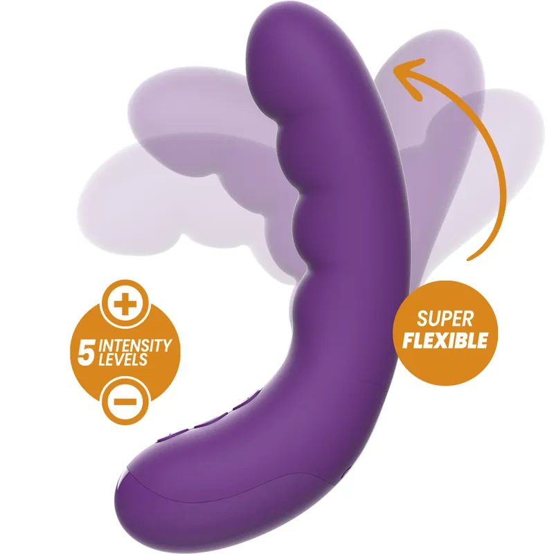 Rewolution Rewocurvy Rechargeable Flexible Vibrator 1