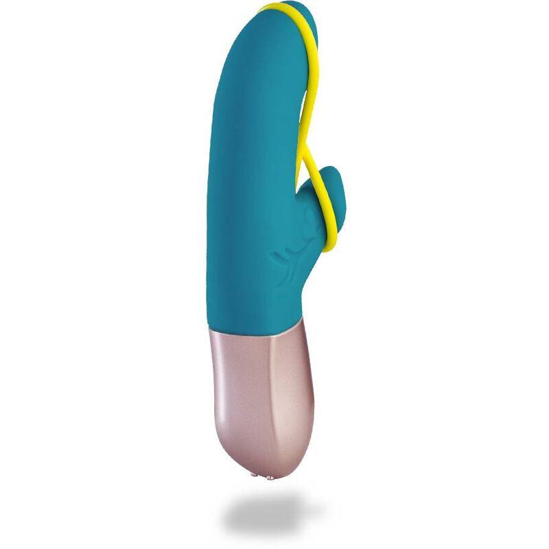 Fun Factory - Amorino Mini Vibrator Petrol & Neon Yellow 5