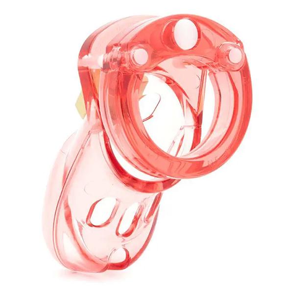 Cb-X - Cb-3000 Chastity Cock Cage 37 Mm Red 10