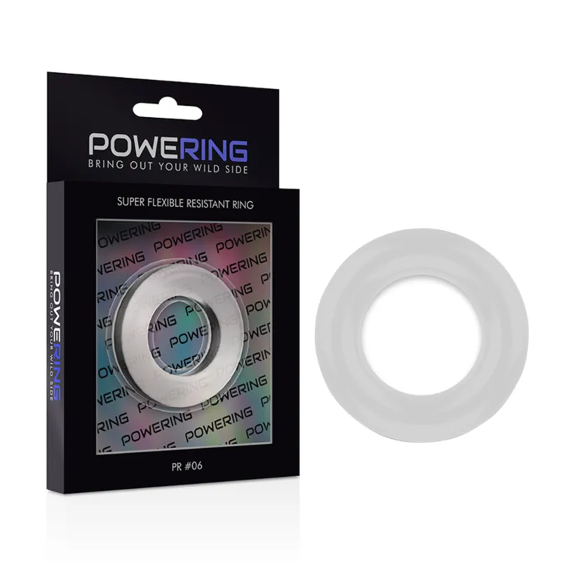 Powering Super Flexible Resistant Ring  5.5cm Pr06 Clear 5