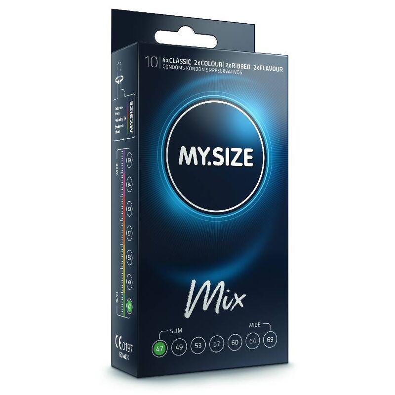 My Size Mix Condoms 47 Mm 10 Units - Kondómy