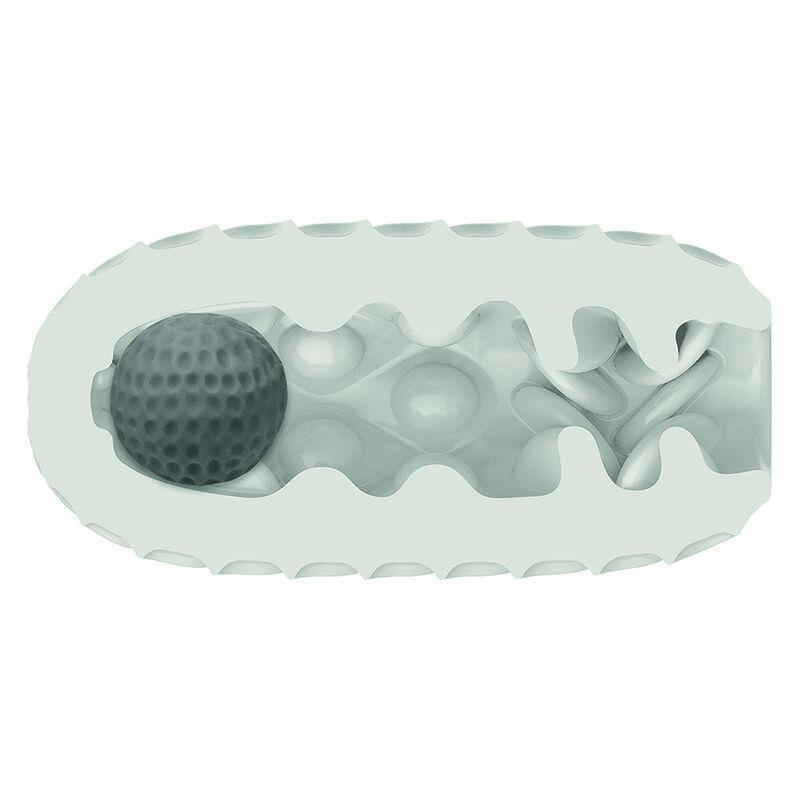 California Exotics - Boundless Reversible Squishy Ball Stroke Yellow 9