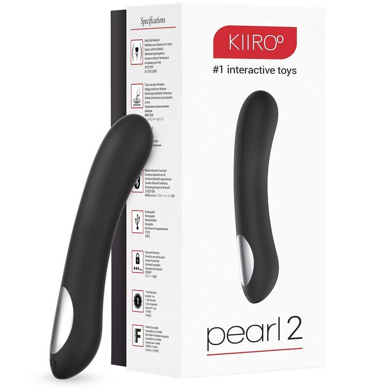 Kiiroo Pearl 2 Teledildonic Vibrator Black
