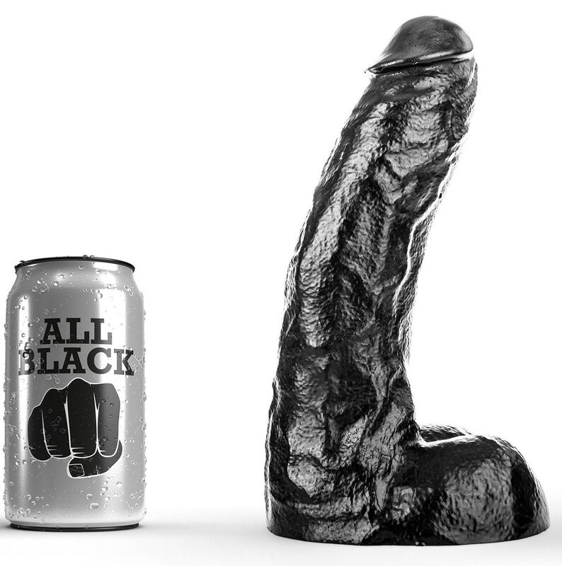 All black - dong 25,5 cm