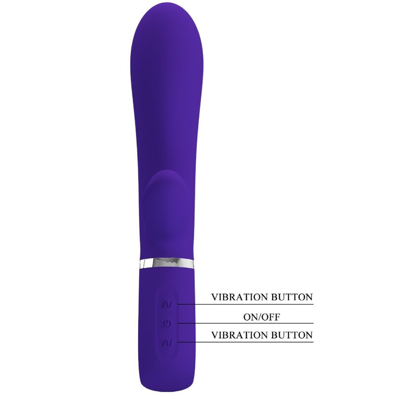 Pretty love - thomas multifunction g-spot vibrator purple 5