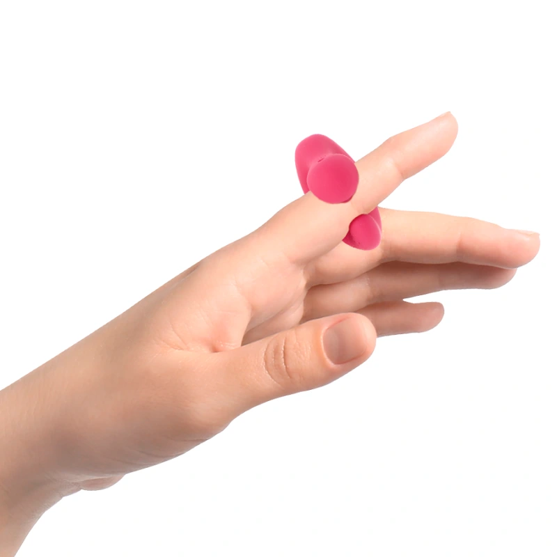 Happy loky - duckymania rechargeable silicone stimulator finger 1