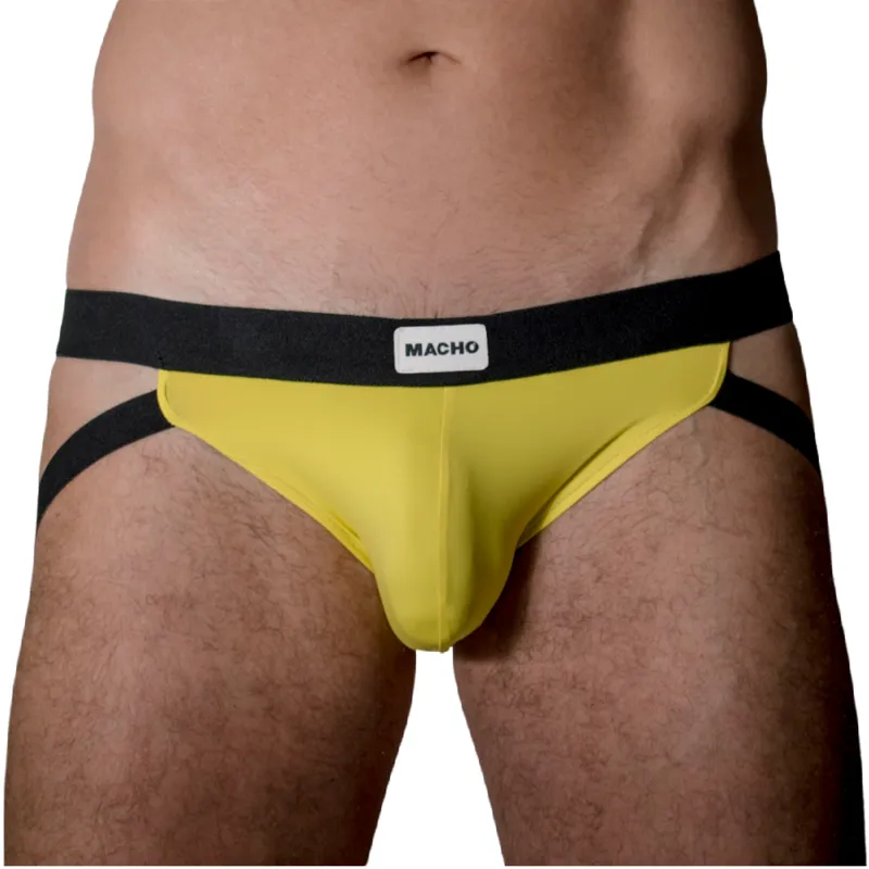 Macho Mx22a Jockstrap - Yellow L/Xl 1