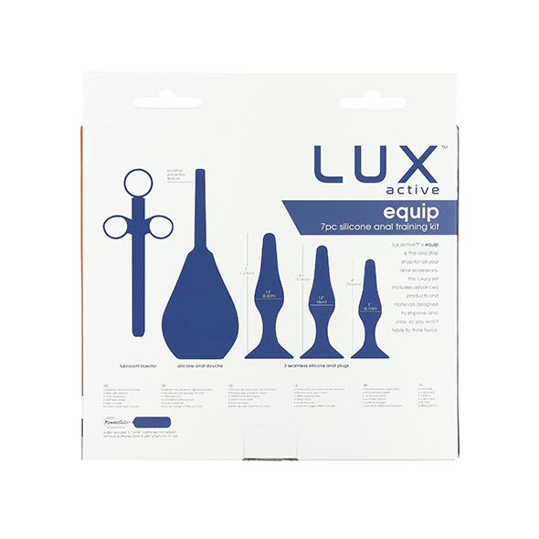 Lux Active - Equip Anal Plug Training Kit - Sada Na Análny Tréning