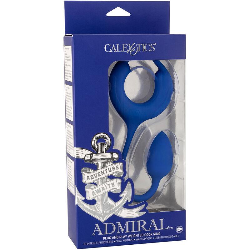 Admiral - Weighted Cock Ring Blue