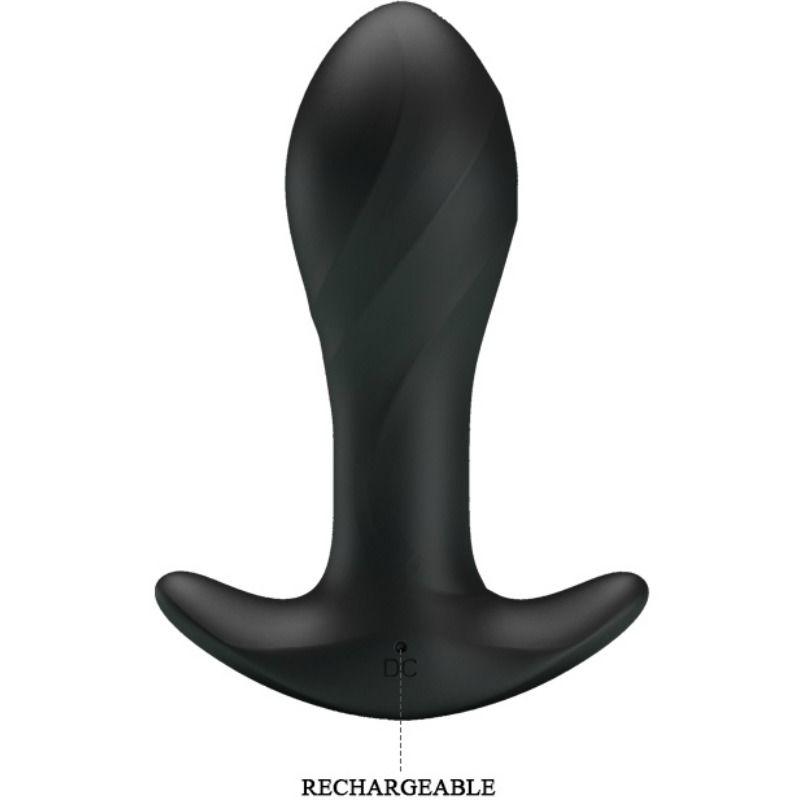 Pretty Love Anal Plug Massager Black 6