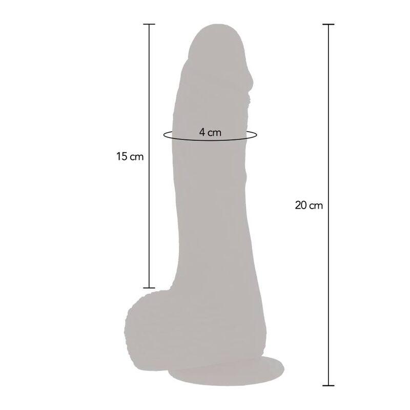 Get Real - Up&Down Rotating Vibr Dildo Skin