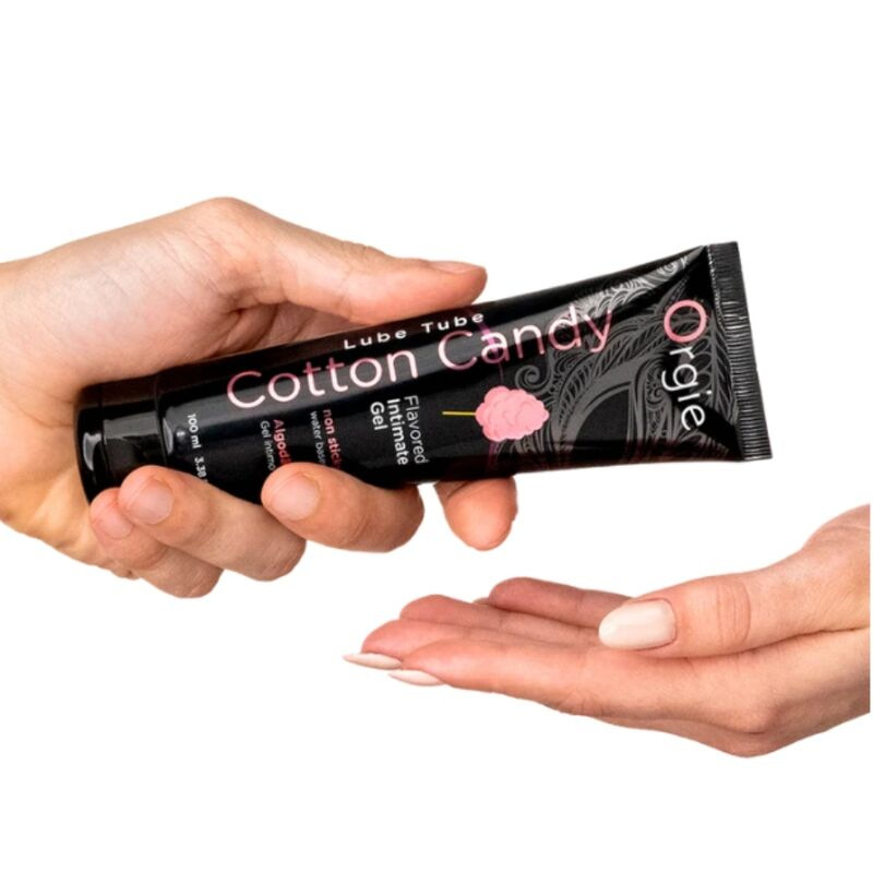 Orgie - lube tube cotton candy kissable water-based intimate gel 100 ml 2