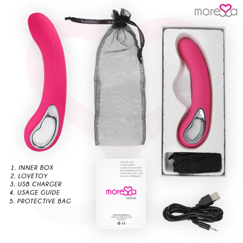 Amoressa Nelson Premium Silicone Rechargeable 5