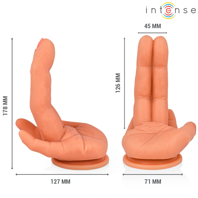 Intense - leela g-spot stimulator flexible hand 12.6 cm 1
