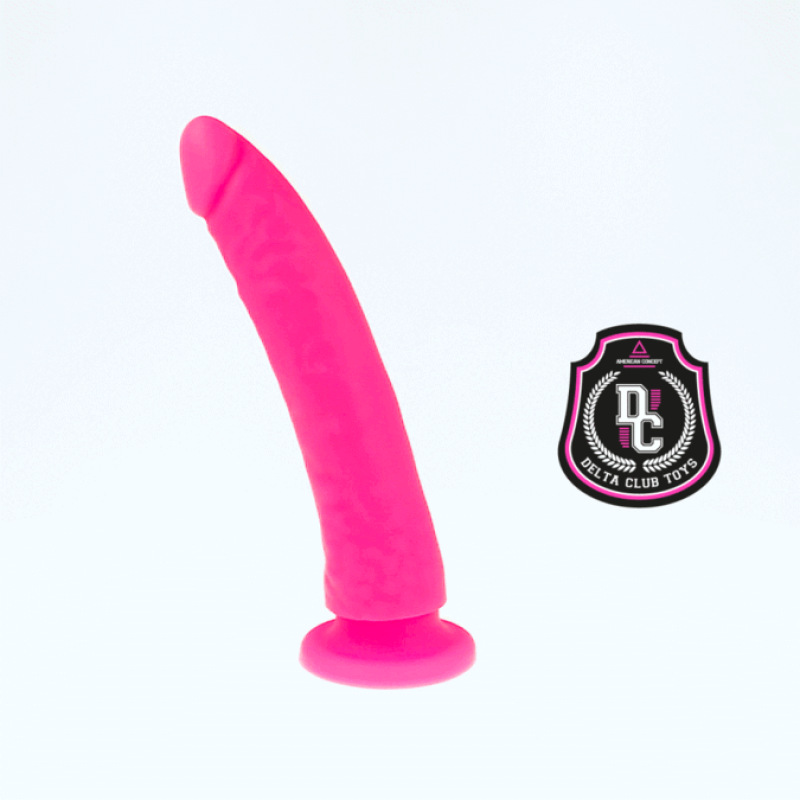 Delta club - toys pink dildo medical silicone 17 cm -o- 3 cm 2