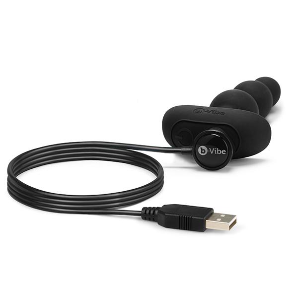 B-Vibe - Triplet Anal Beads Black 14