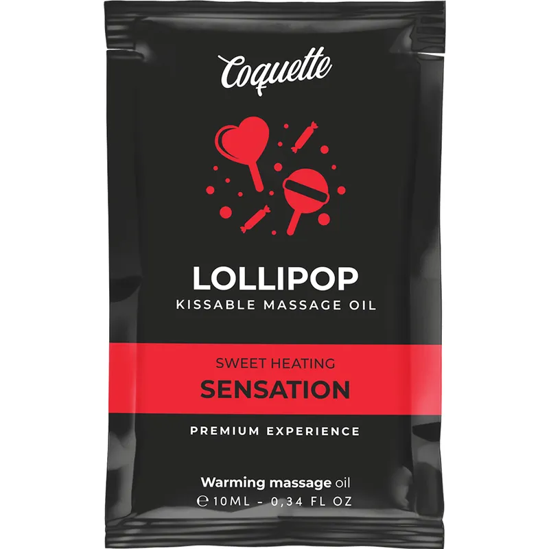 Coquette Lollipop Kissable Massage Oil Heating Sensation 10