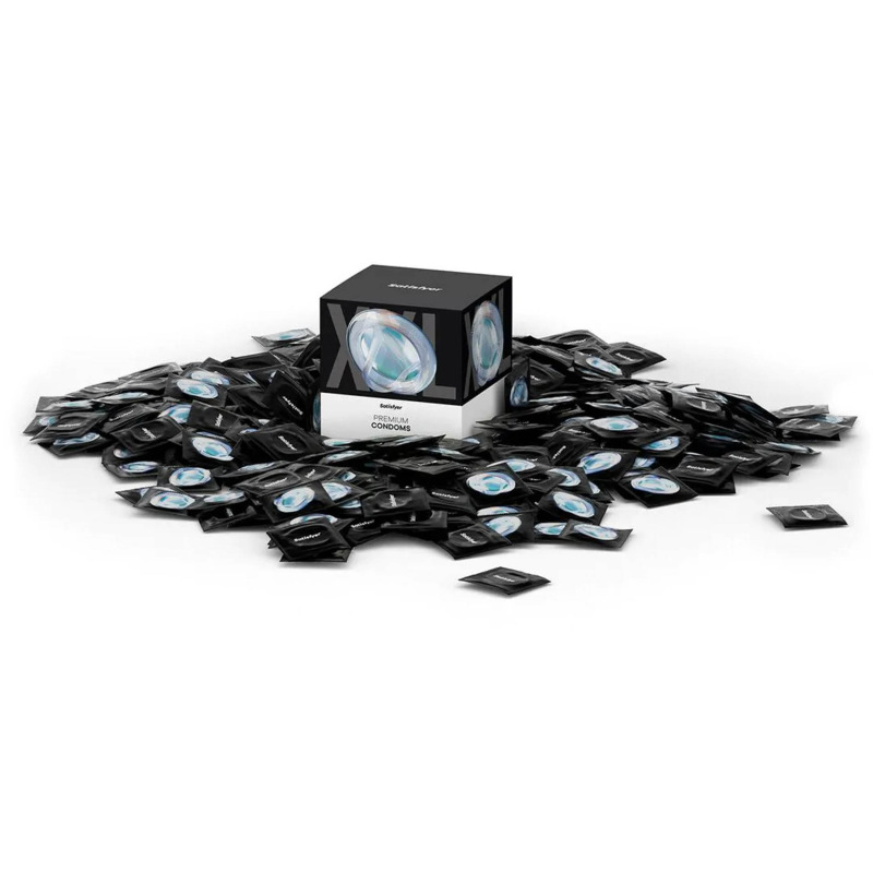 Satisfyer Premium Condoms 64 mm Pack 100 ks - Kondómy 1