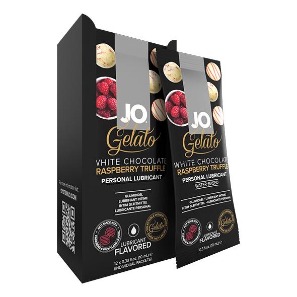 System Jo - Foil Pack Display Box Gelato White Chocolate Ras