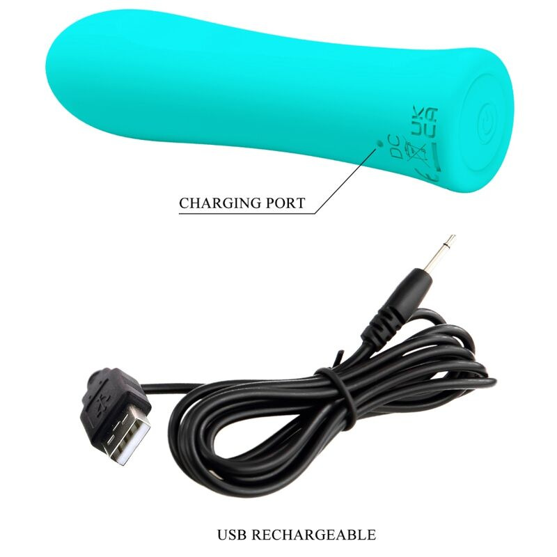 Pretty love - alfreda super power vibrator aqua green 6
