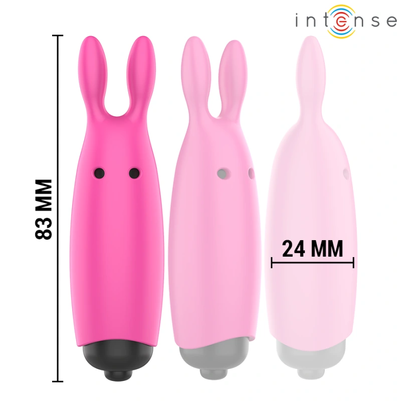 Intense - hopper pink vibrating bullet 8.3 x 2.4 cm 2