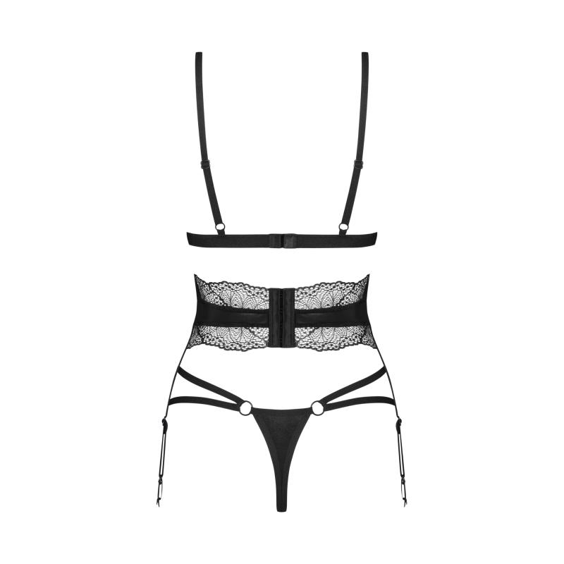 Obsessive - Lobellis 3-Pcs Set Black Xl/2xl 6