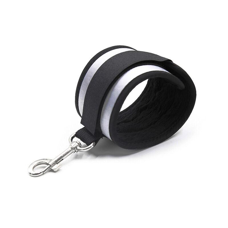 Ohmama Fetish Grey Wrist Cuffs 6