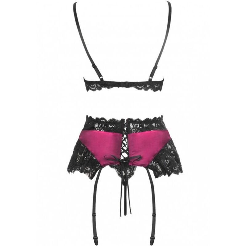 Livco Corsetti Fashion - Nahir Lc 20214 Bra + Panty + Garter Belt L/Xl 2